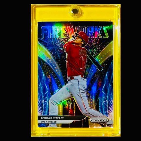 SOLD 🔥SHOHEI OHTANI REFRACTOR PRIZM INSERT BASEBALL CARD SP - LA DODGERS MVP - Picture 7 of 9